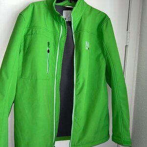 Clique Ntooitive Neon Green Jacket